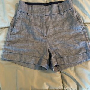 Express High Waist Navy Blue Women's Shorts